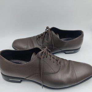 Prada Men's Saffiano Leather Shoes size : Euro 8 or US 9
